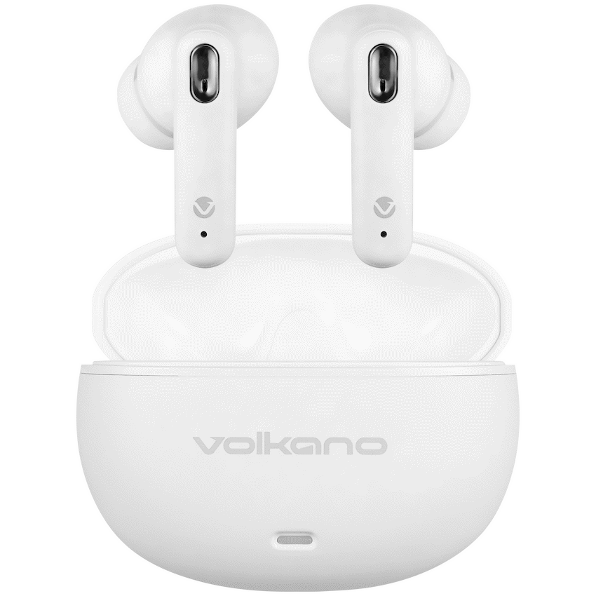 Volkano Pulse Series True Wireless Earphones with Charging Case - White - image 11