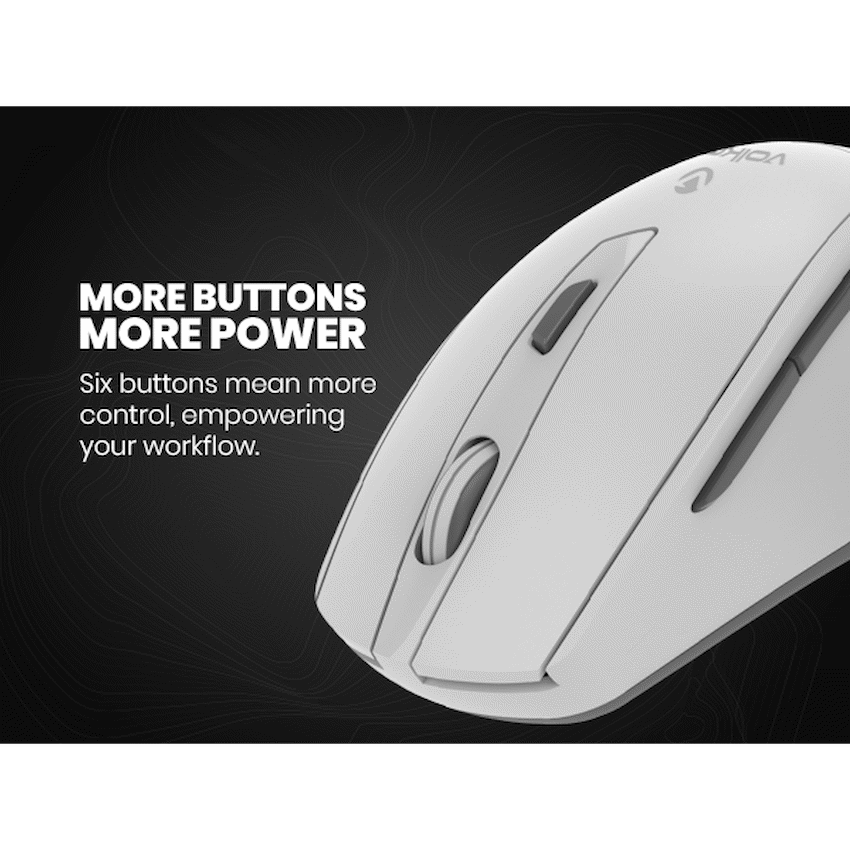 Volkano Chrome Series Wireless Mouse - Gray - image 11