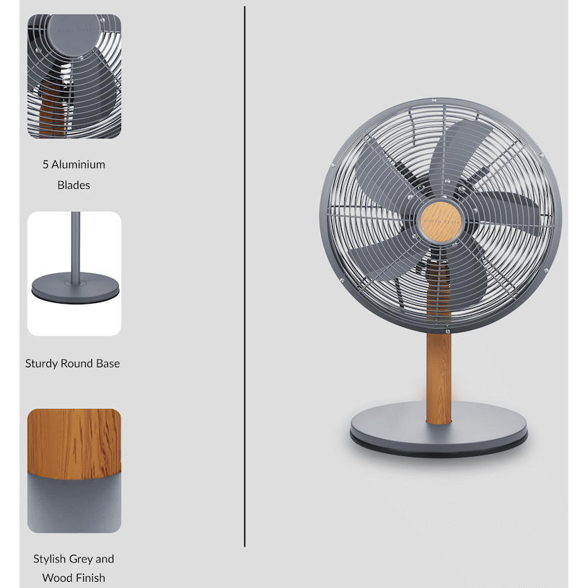 Boden Stark 30cm Desk Fan - image 11