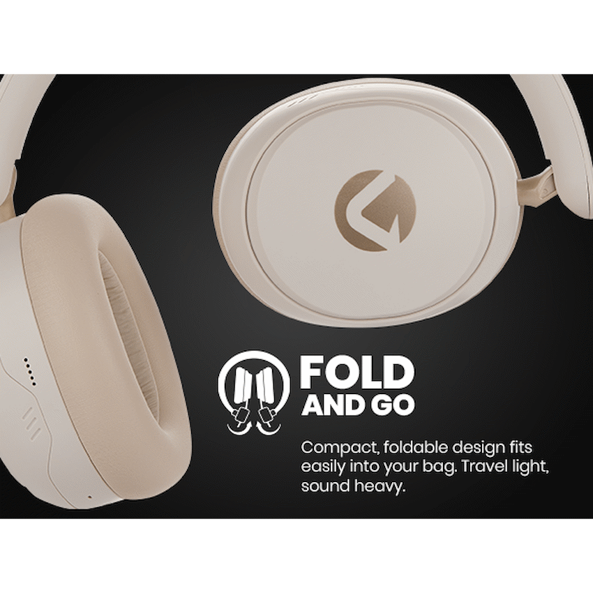 Volkano Lexi Bluetooth Headphone with ANC - Nude - image 11