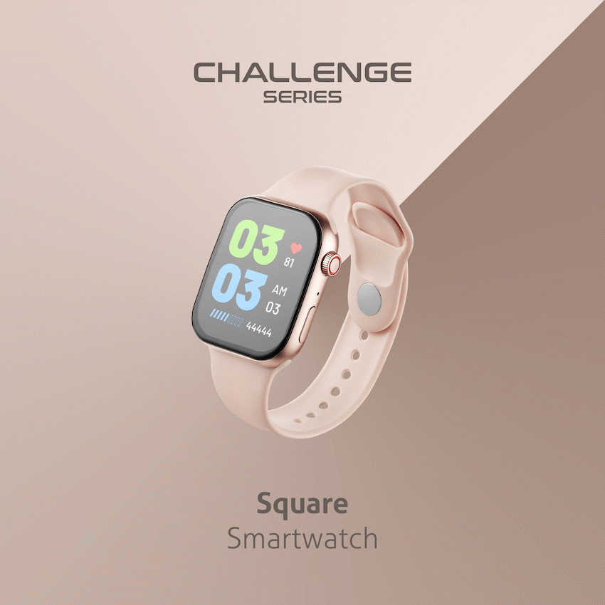 Amplify Challenge Series Square Smartwatch - Gold - image 11
