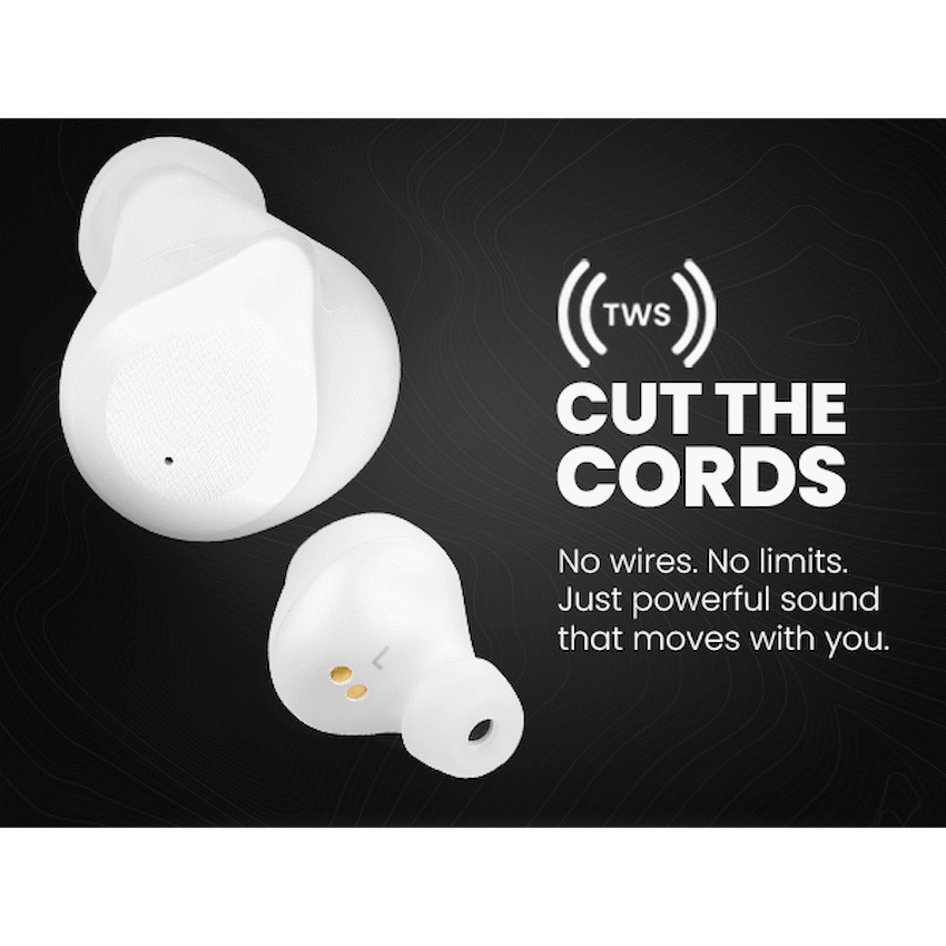 Volkano Scorpio Series True Wireless Earphones - White - image 11