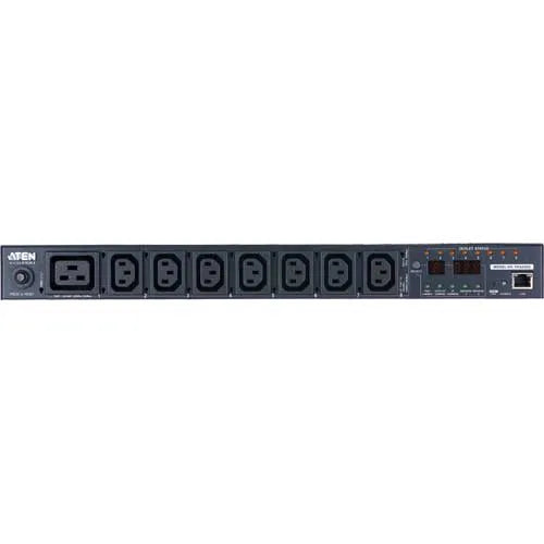20A/16A 8-Outlet 1U Outlet-Metered & Switched eco PDU