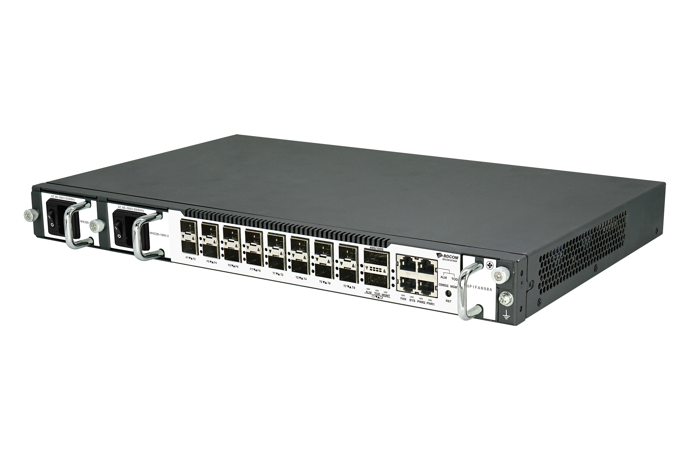 BDCOM 8 Port XGS-PON Combo L3 OLT Headend - image 3