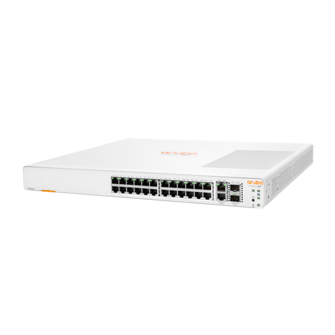 HPE Networking Instant On 1960 2SFP+  24 Port  370W Switch |ARU-IO-SW196024G-370W - image 3
