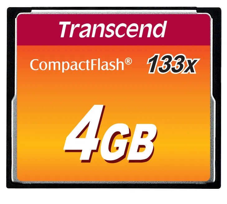 TRANSCEND 4GB COMPACT FLASH 133X - image 2