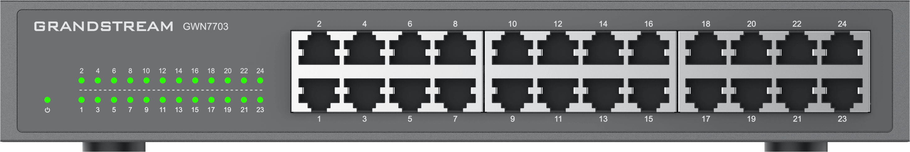 Grandstream Enterprise 24 port Unmanaged GbE Switch | GWN7703 - image 2