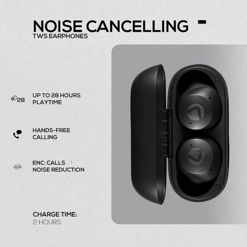 Volkano Pisces 2.0 Series TWS Earphones - Black - image 12