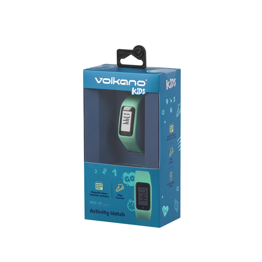 Volkano Step Up Series Activity Watch - Teal