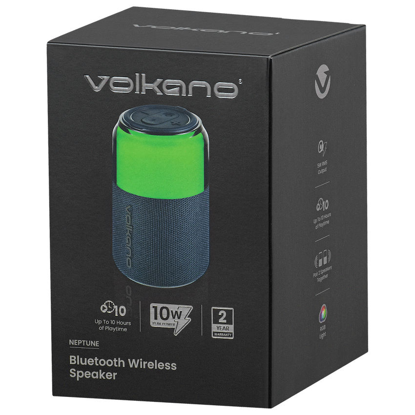 Volkano Neptune Bluetooth Wireless Speaker - Blue - image 12