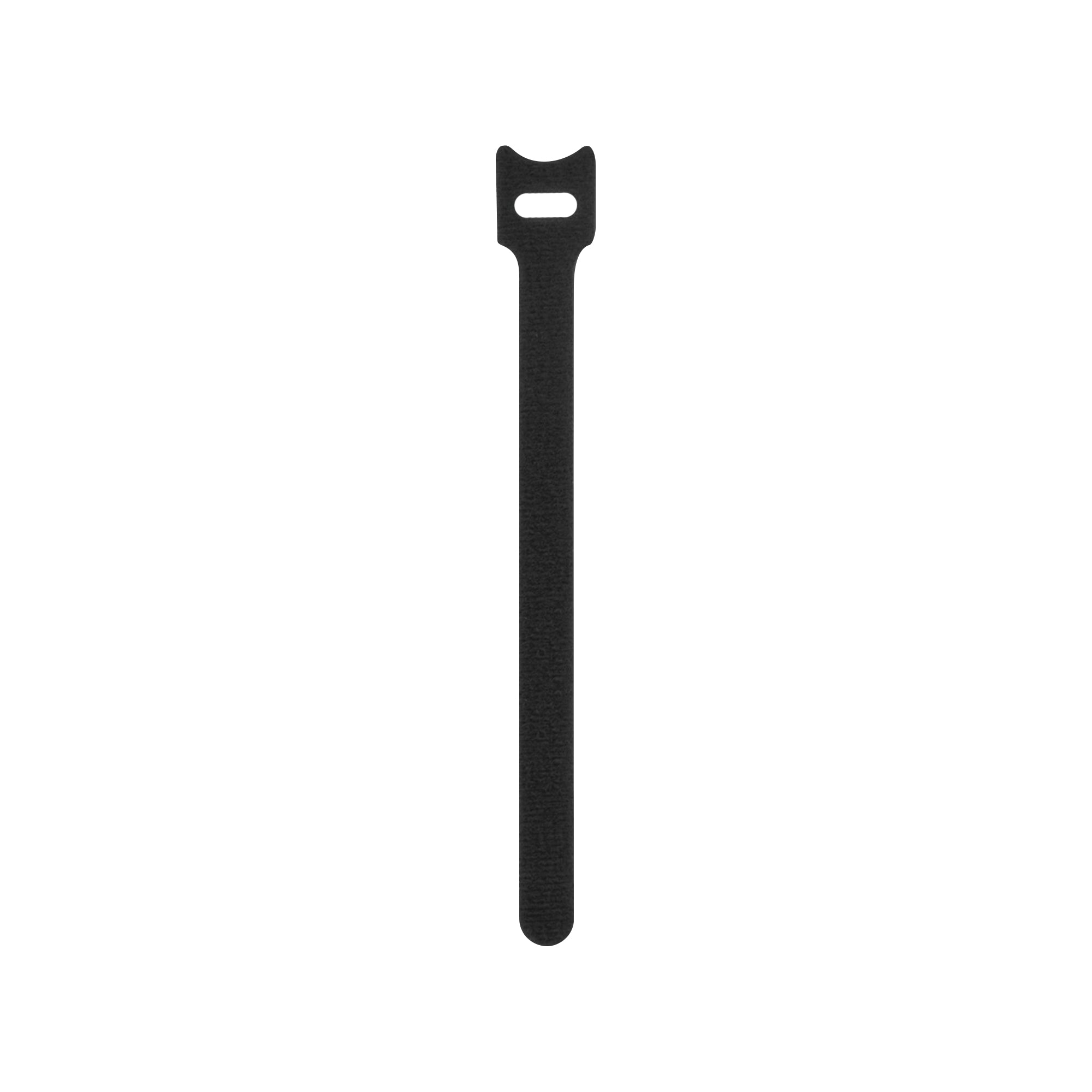 HOOK&LOOP WRAP STRAP 12X200MM BLACK(1PKT OF 100)