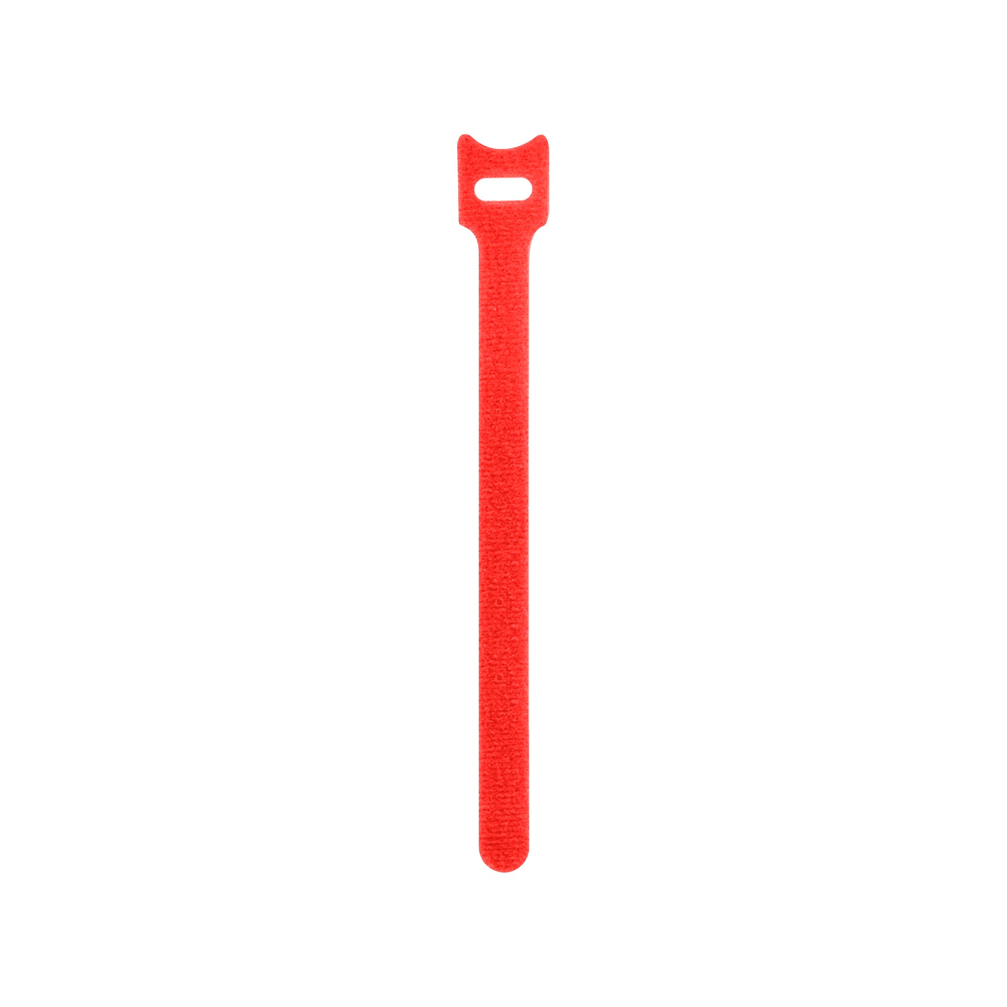 HOOK&LOOP WRAP STRAP 12X200 RED(1PKT OF 100)