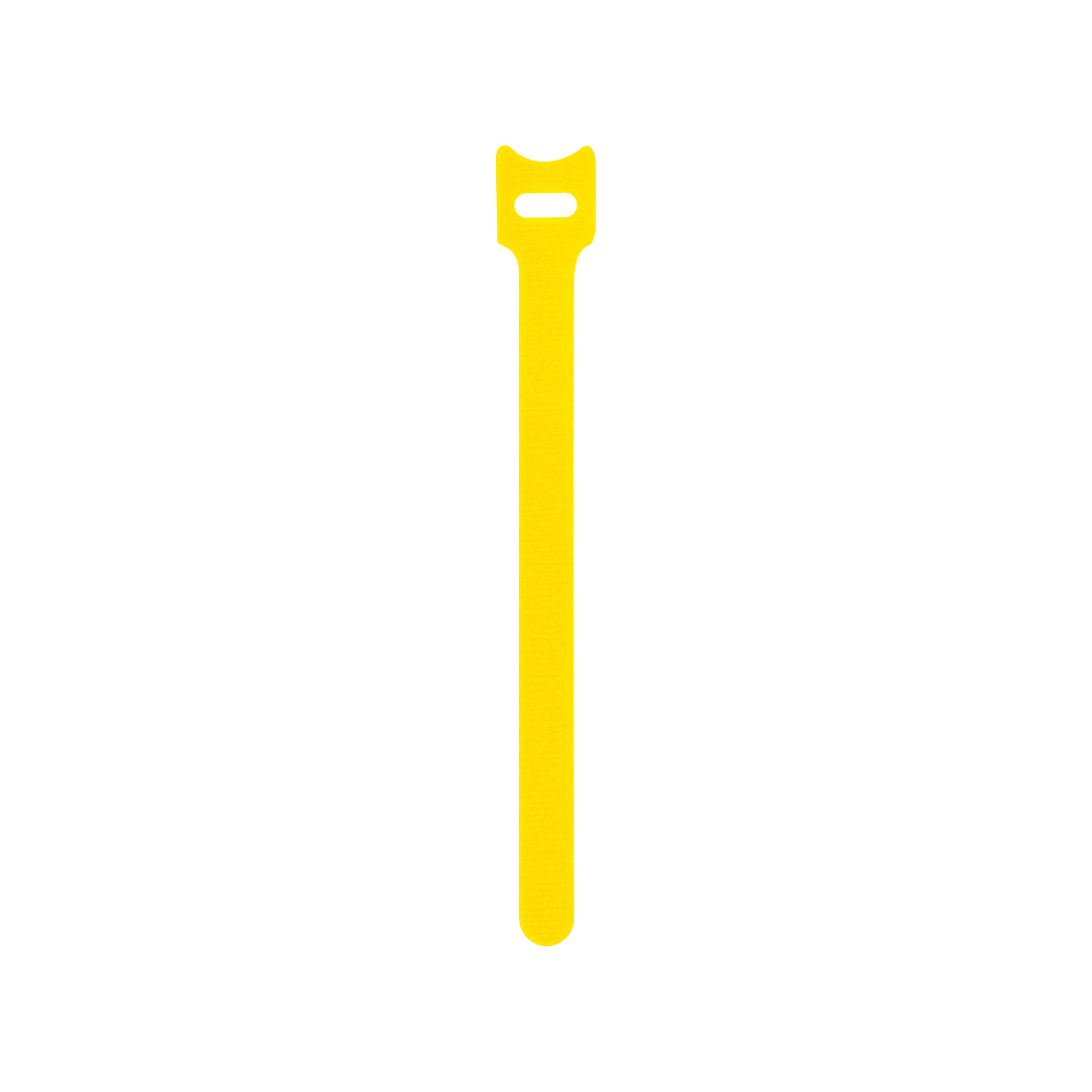 HOOK&LOOP WRAP STRAP 12X200 YELLOW(1PKT OF 100)
