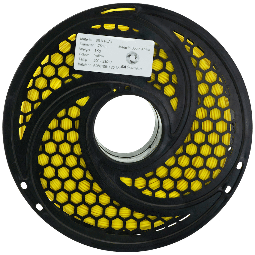 SA Filament Silk PLA Plus Filament 1kg - Yellow - image 12
