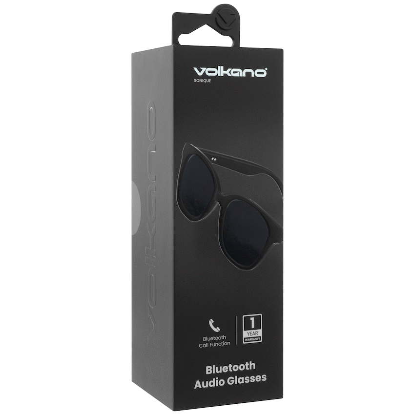 Volkano Sonique Series Bluetooth Audio Glasses - Dark Lenses - image 12