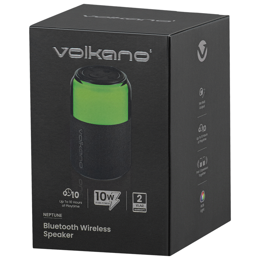 Volkano Neptune Bluetooth Wireless Speaker - Black - image 12