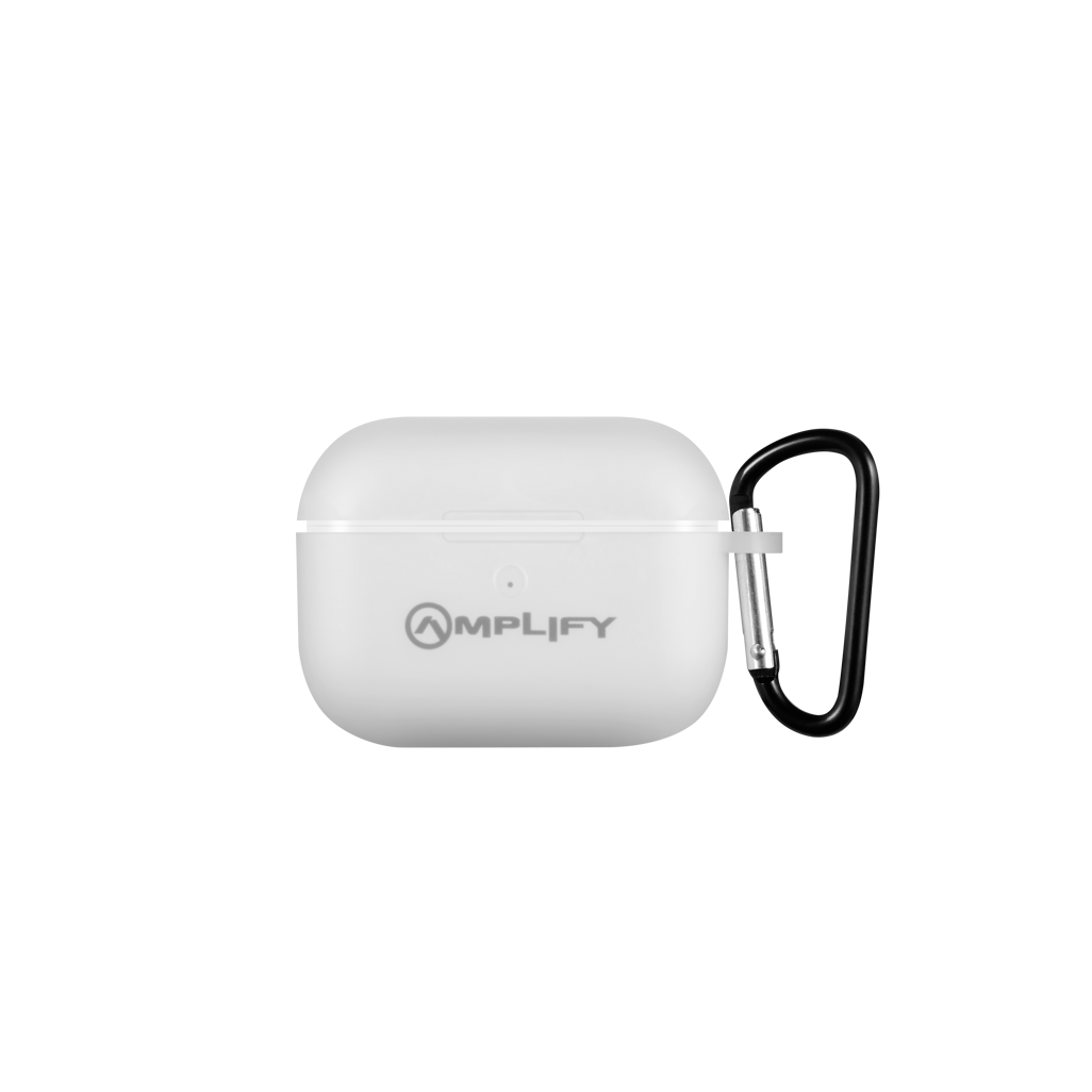 Amplify Note X Series TWS Earphones - White Case + White Cover
