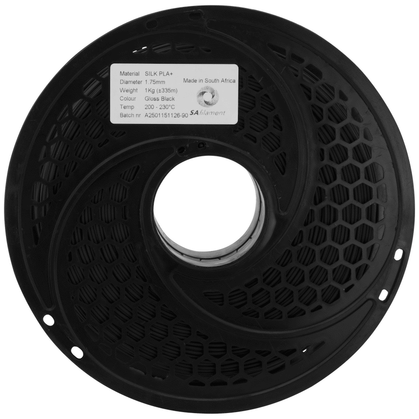 SA Filament Silk PLA Plus Gloss Filament 1kg - Black - image 12