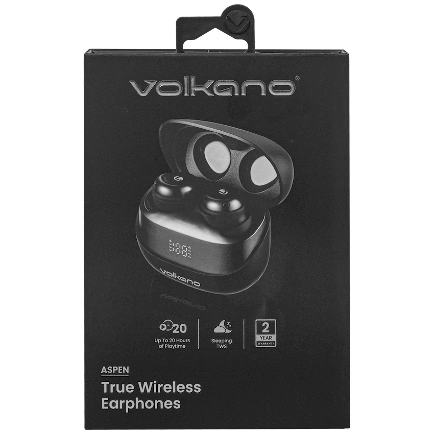 Volkano Aspen True Wireless Earphones - Black - image 12