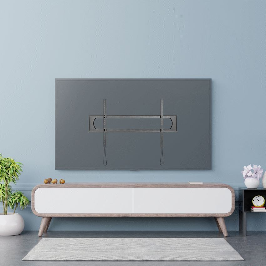 Ellies Solid series Fixed Heavy Duty Tv Wall Mount For 60" - 120" TVs - image 12