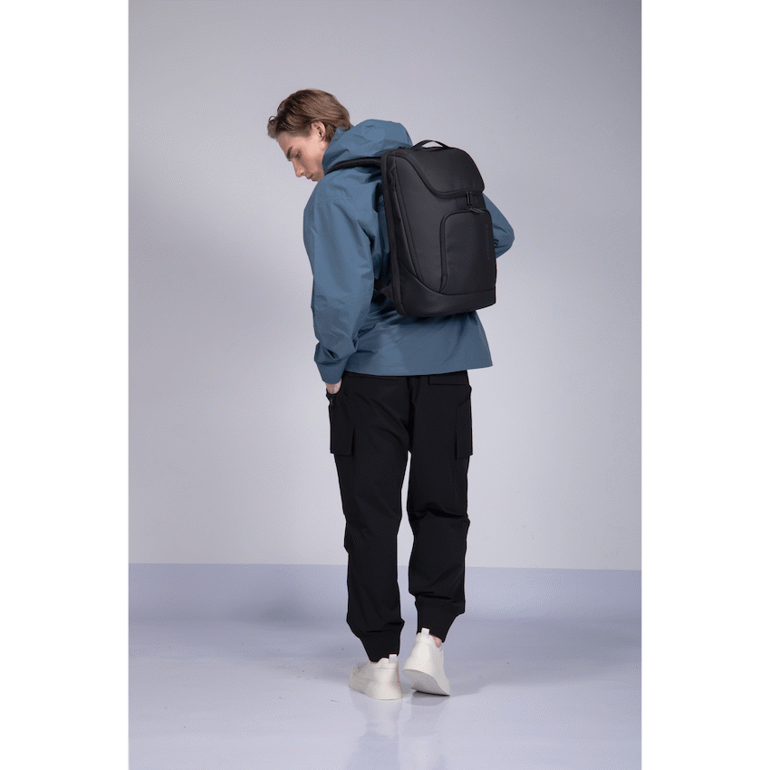 Kingsons Concise Business Backpack - Black - image 12