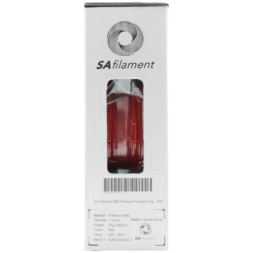 SA Filament ABS Premium Filament 1kg - Red - image 12