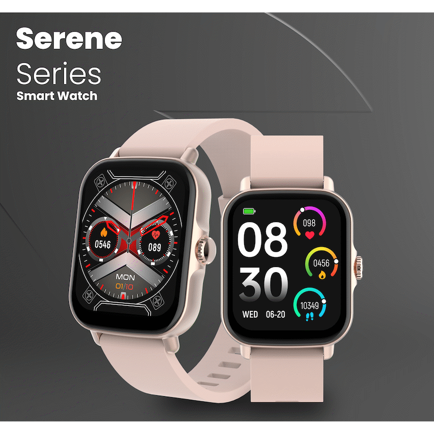 Volkano Active Tech Serene series Watch with heart rate monitor - Gold - image 12
