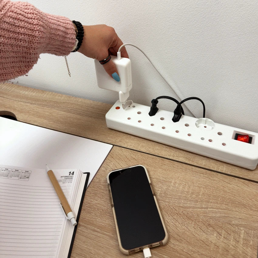 Ellies 8-Way Surge Multiplug 0.5m - WT - image 12