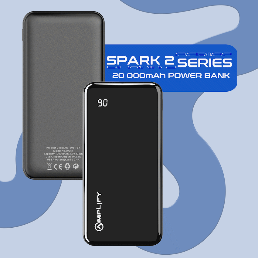 Amplify Spark 2 Series 20 000 mAh Power Bank - Black - image 12