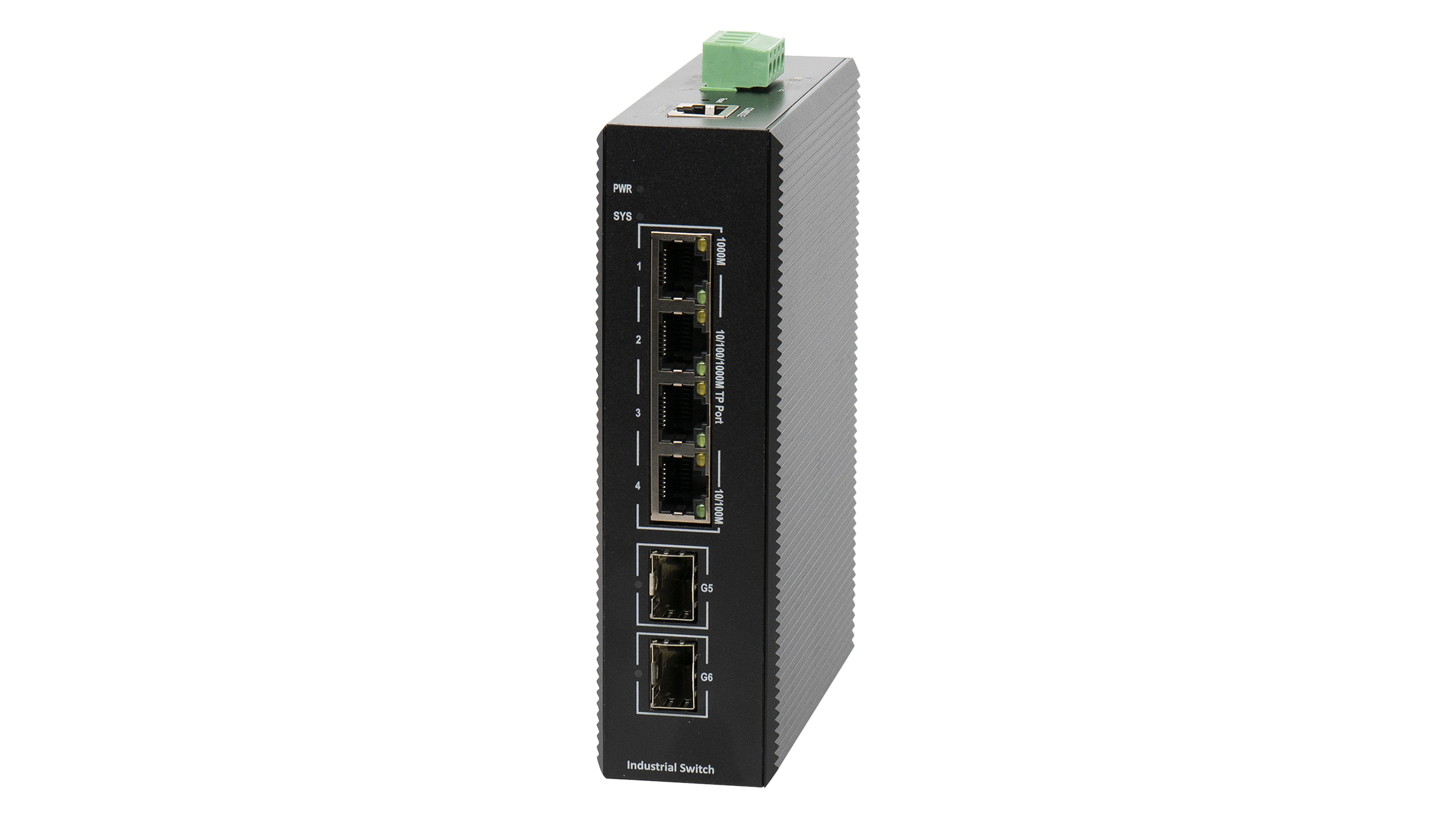 BDCOM 4 Port Gigabit Industrial Switch With 2 SFP - Managed - image 2