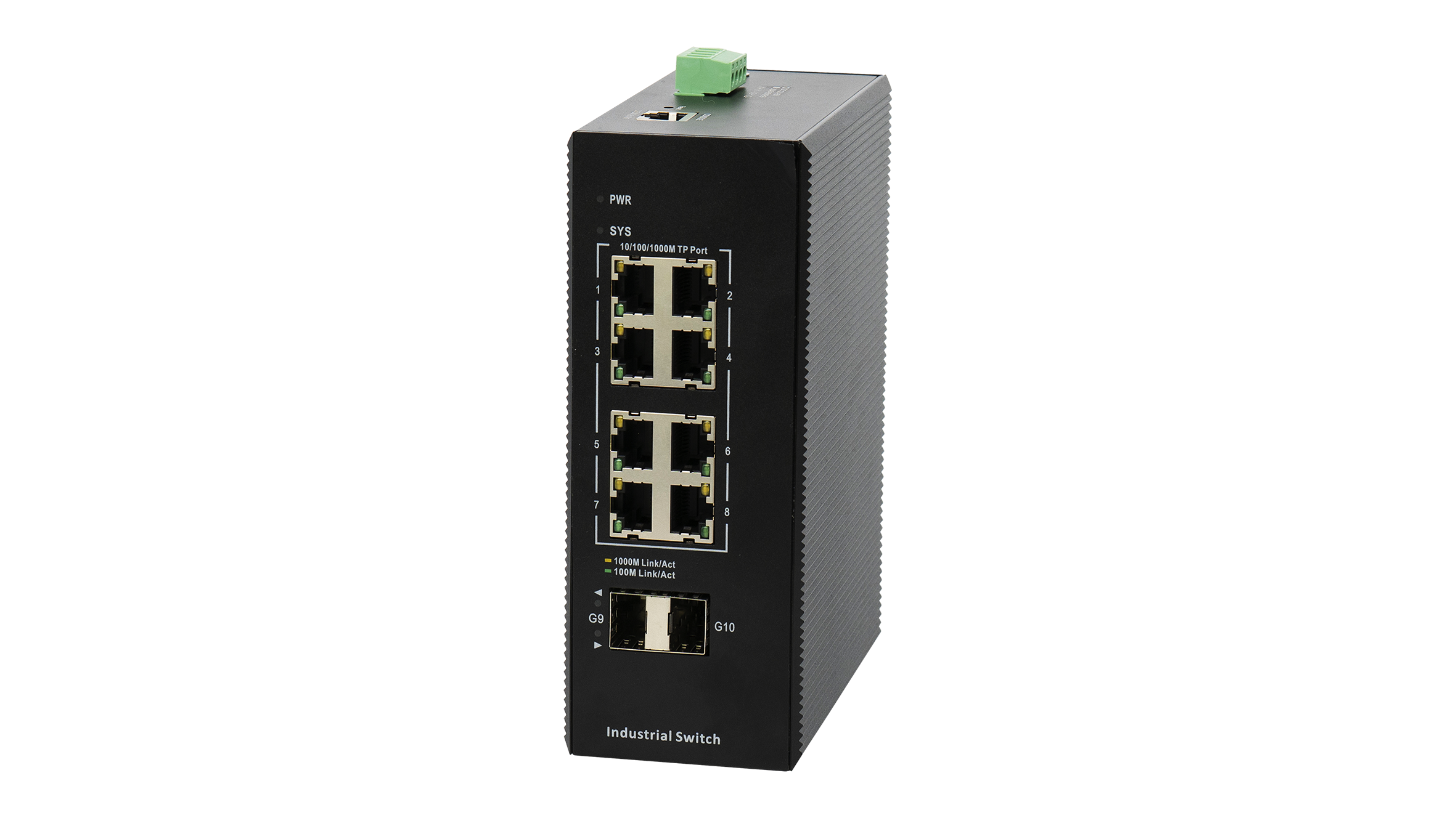 BDCOM 8 Port Gigabit Industrial Switch With 2 SFP - Managed - image 4
