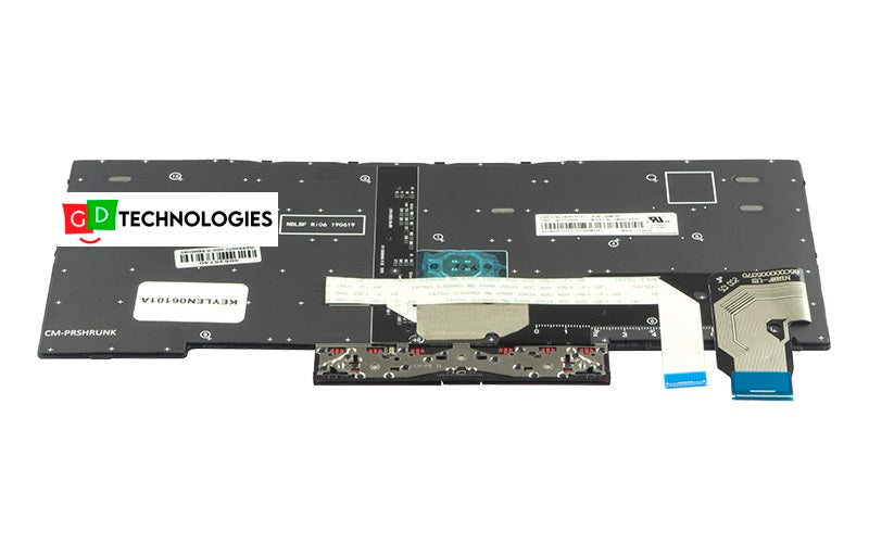 Individual Replacement Key For Lenovo ThinkPad X280 Laptop – UK Layout (Non-Backlit) – Black