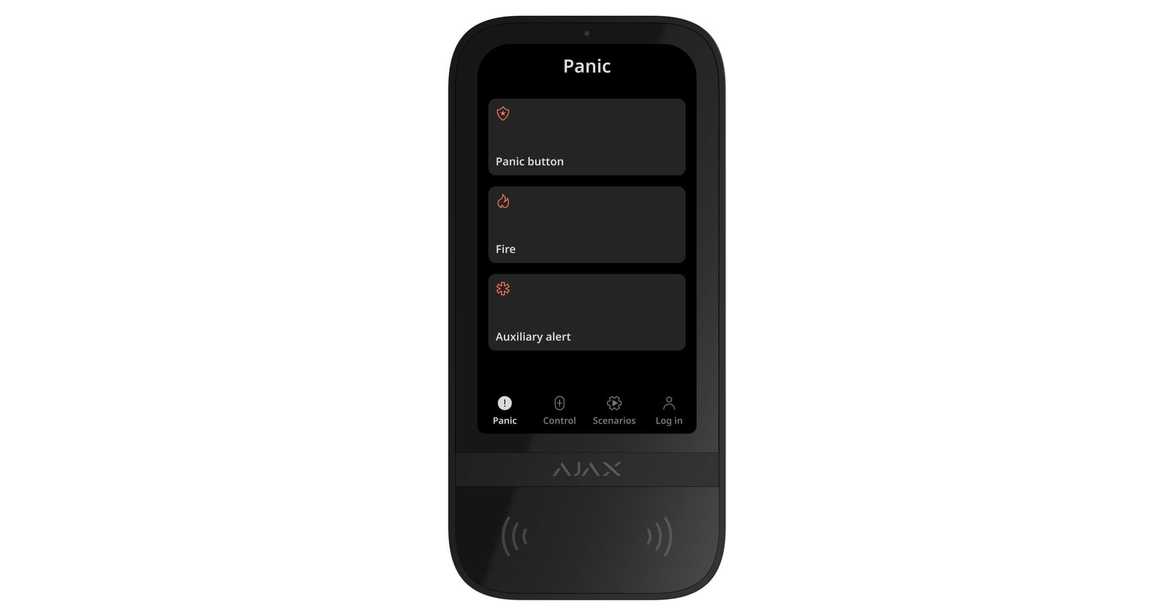 AJAX Security - Black Wireless Keypad Touch Screen | AJAX-KP-TS-B - image 3