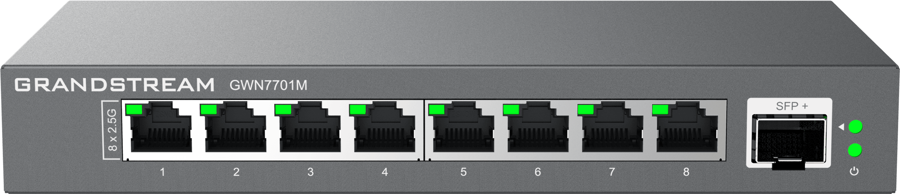 Grandstream Enterprise 8 port Unmanaged 2.5G Switch | GWN7701M - image 2