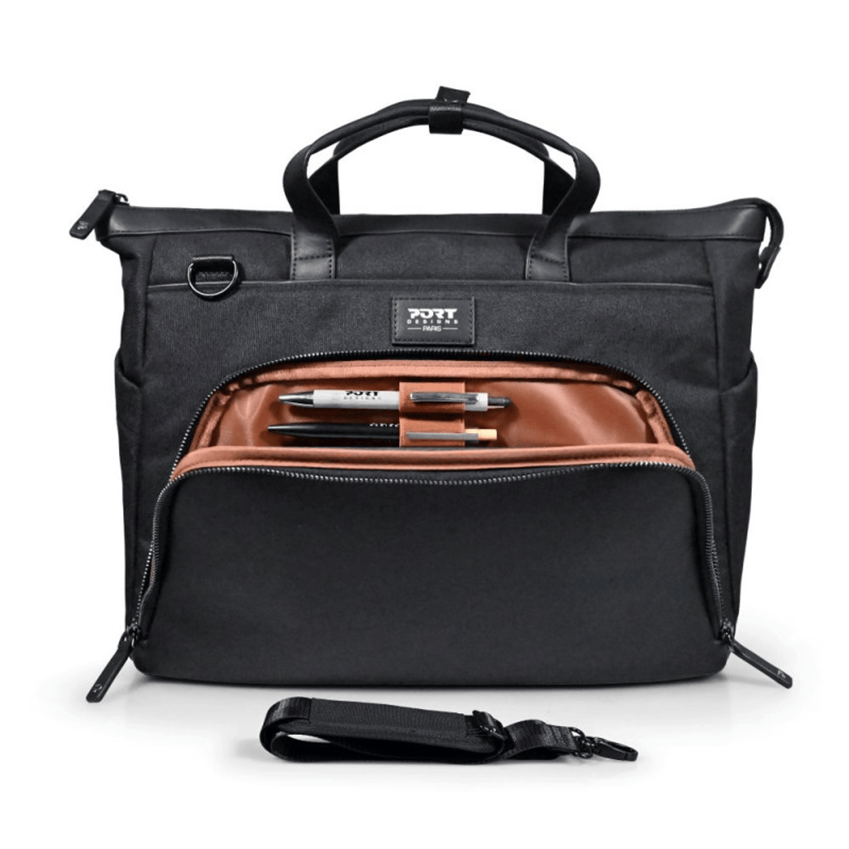 PORT MUSE SIGNATURE business 16" laptop handbag - clutch bag included – image 2