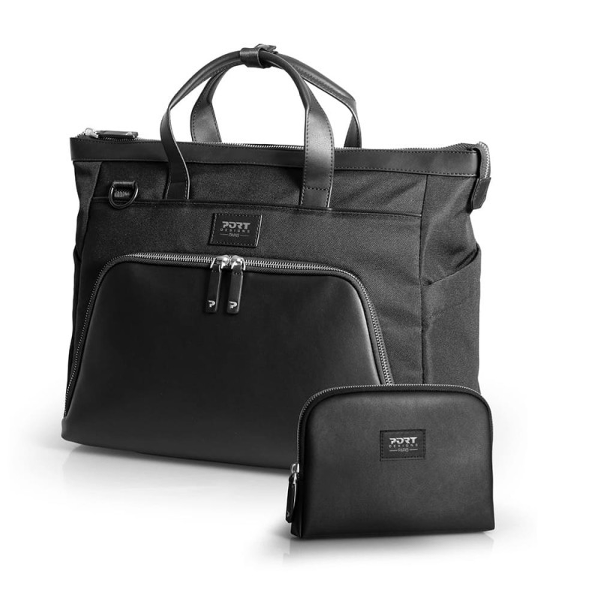PORT MUSE SIGNATURE business 16" laptop handbag - clutch bag included – image 4