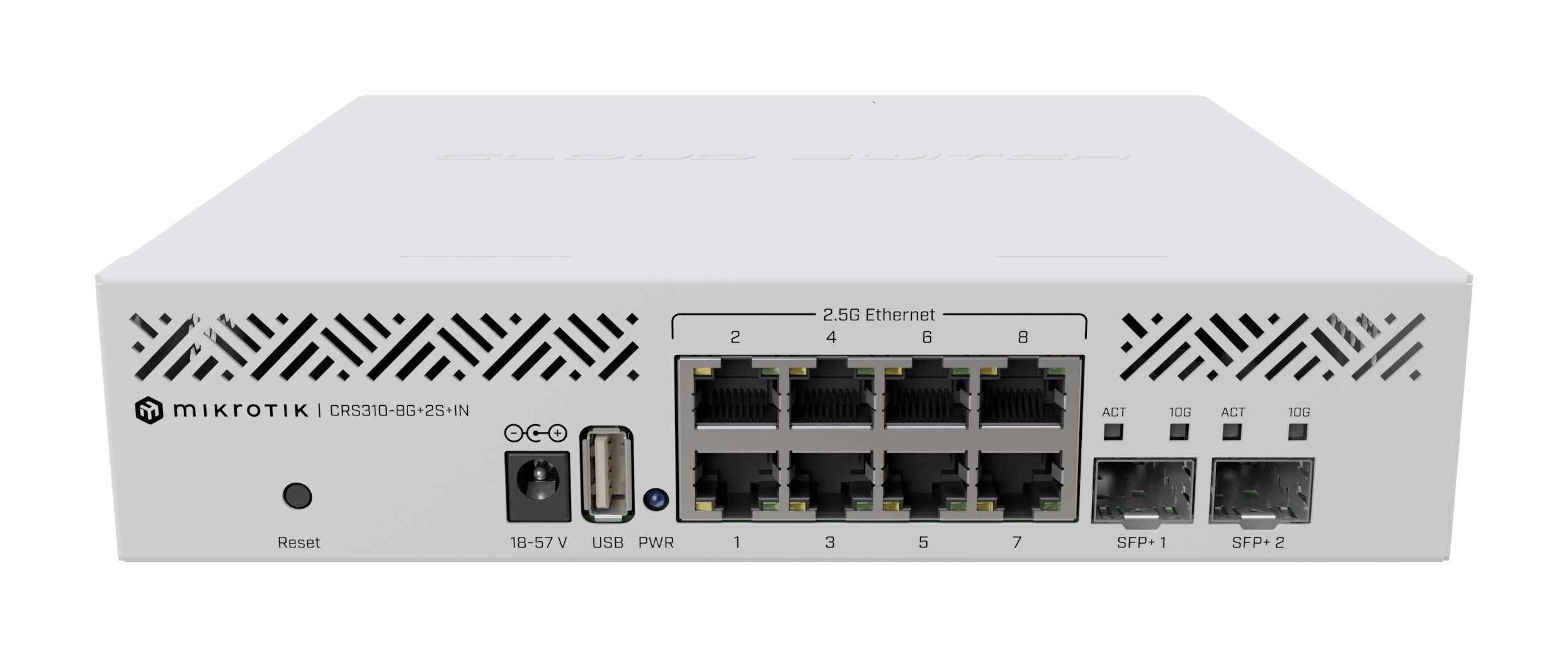 MikroTik CRS310-8G+2S+IN 8 Port 2.5Gbe Cloud Router Switch with SFP+ - image 3