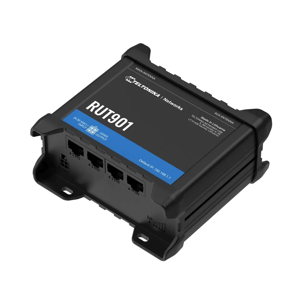 Teltonika Industrial 4G Dual SIM Router | RUT901 - image 4