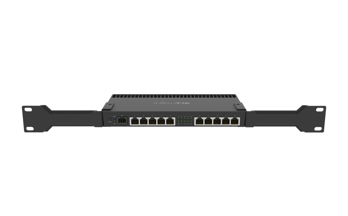 MikroTik 10 Port Gigabit 1SFP+ 4 Core L5 Rack-Mount Router | MT-RB4011iGS-RM - image 3