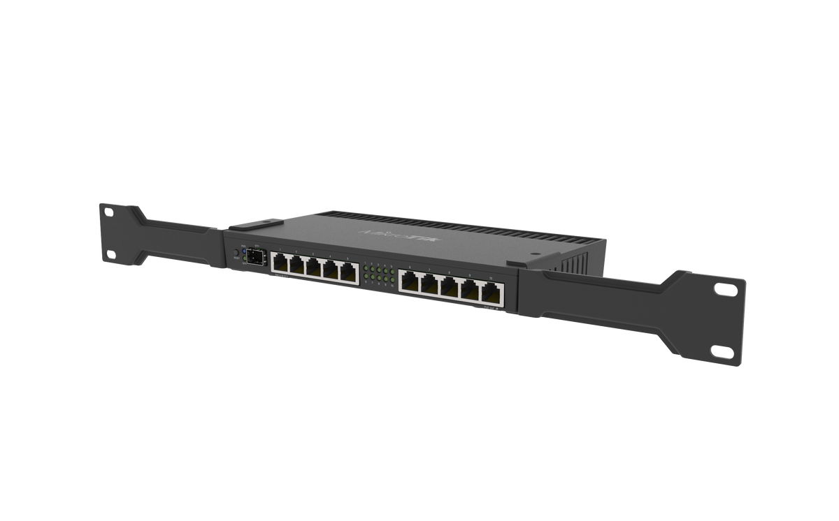 MikroTik 10 Port Gigabit 1SFP+ 4 Core L5 Rack-Mount Router | MT-RB4011iGS-RM - image 2