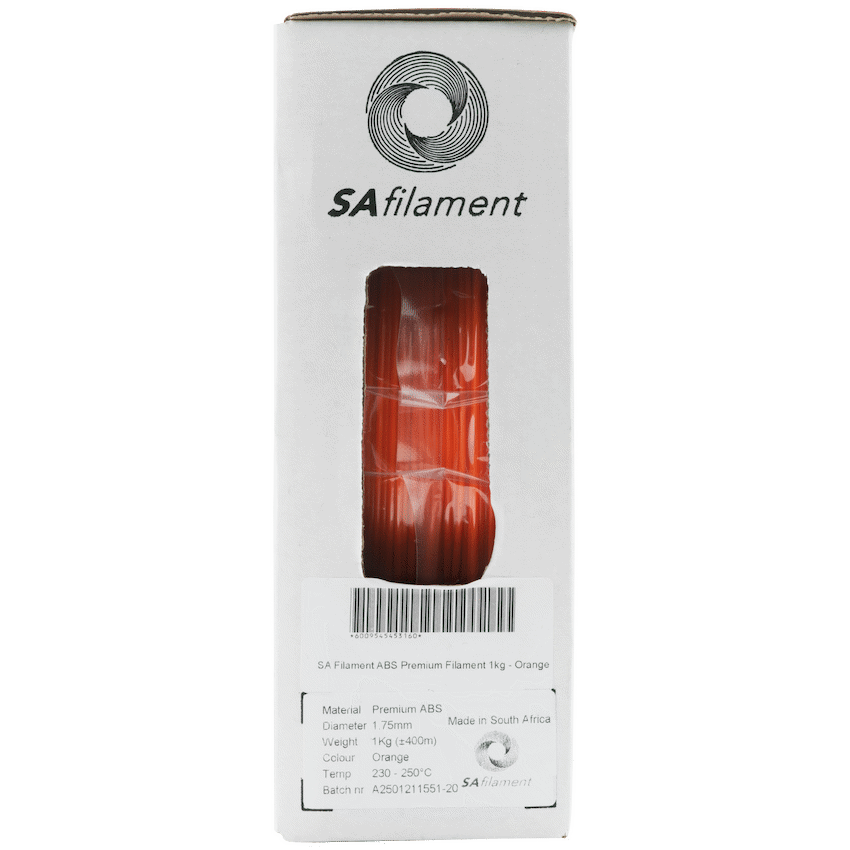 SA Filament ABS Premium Filament 1kg - Orange - image 13