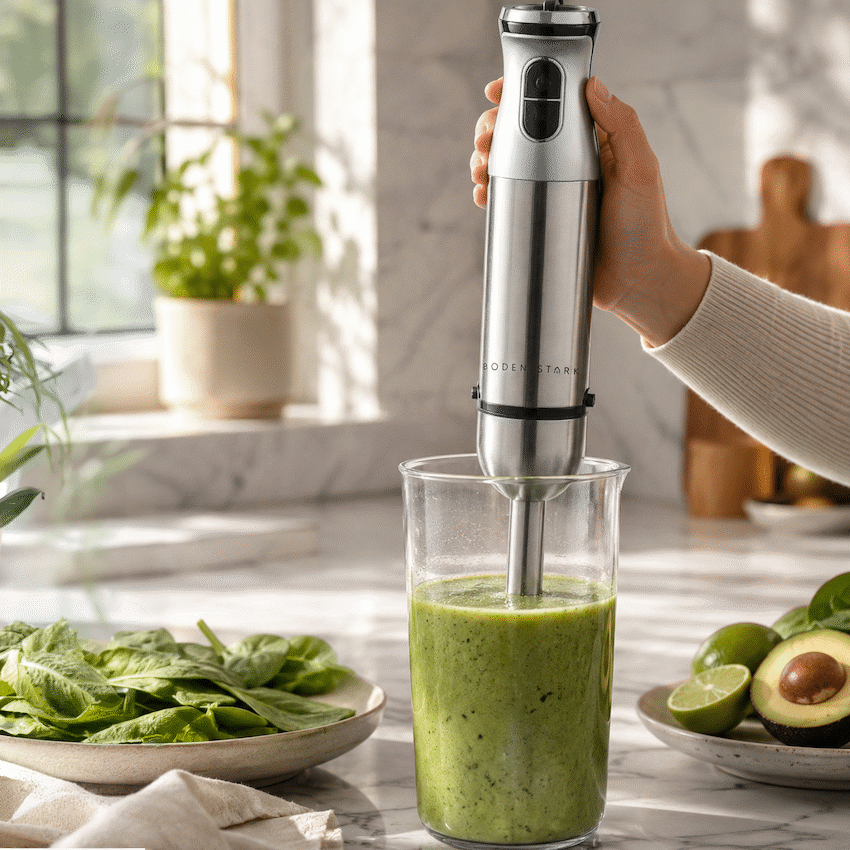 Boden Stark Stick Blender Silver - image 13