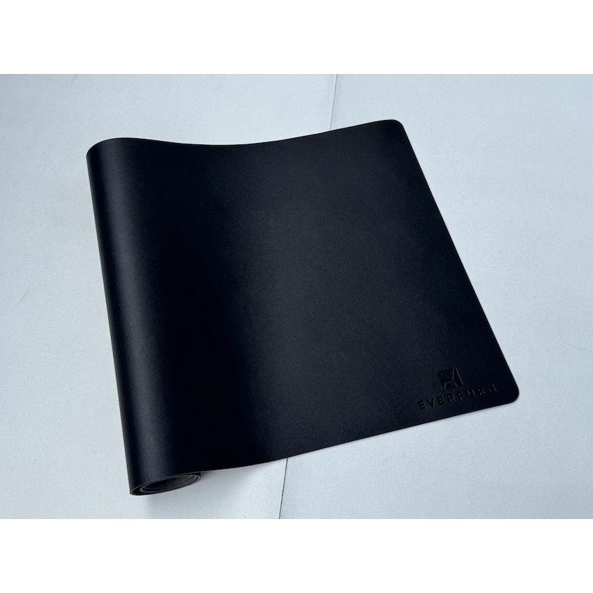 Everfurn Prime Faux Leather Desk Mat - Black - image 13