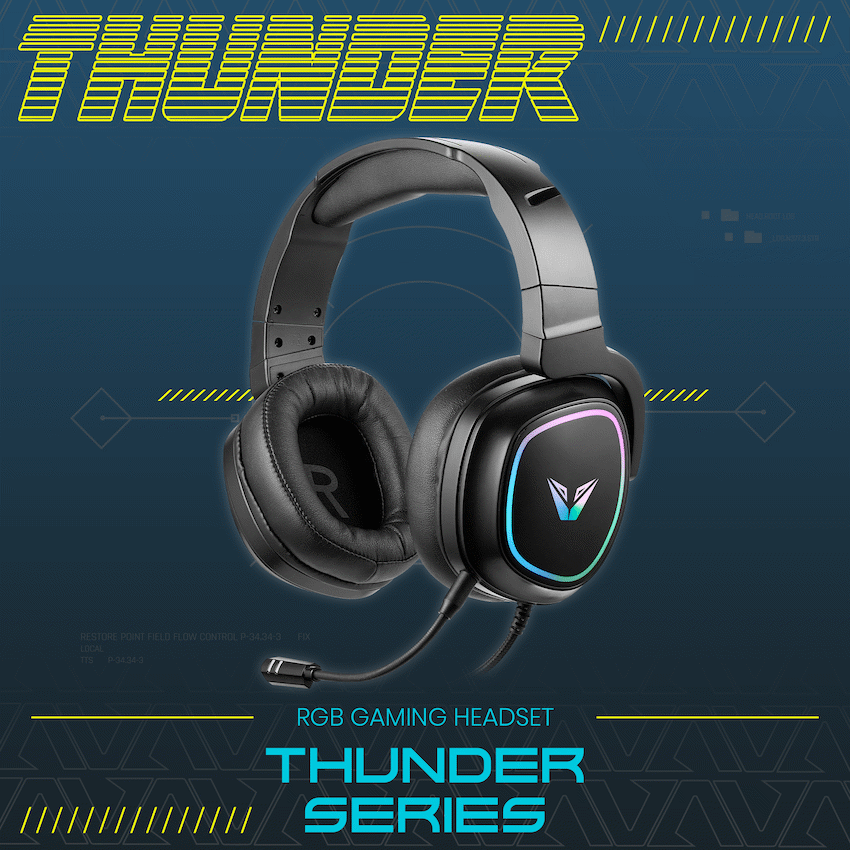 VX Gaming Thunder series Gaming Headset RGB - image 13