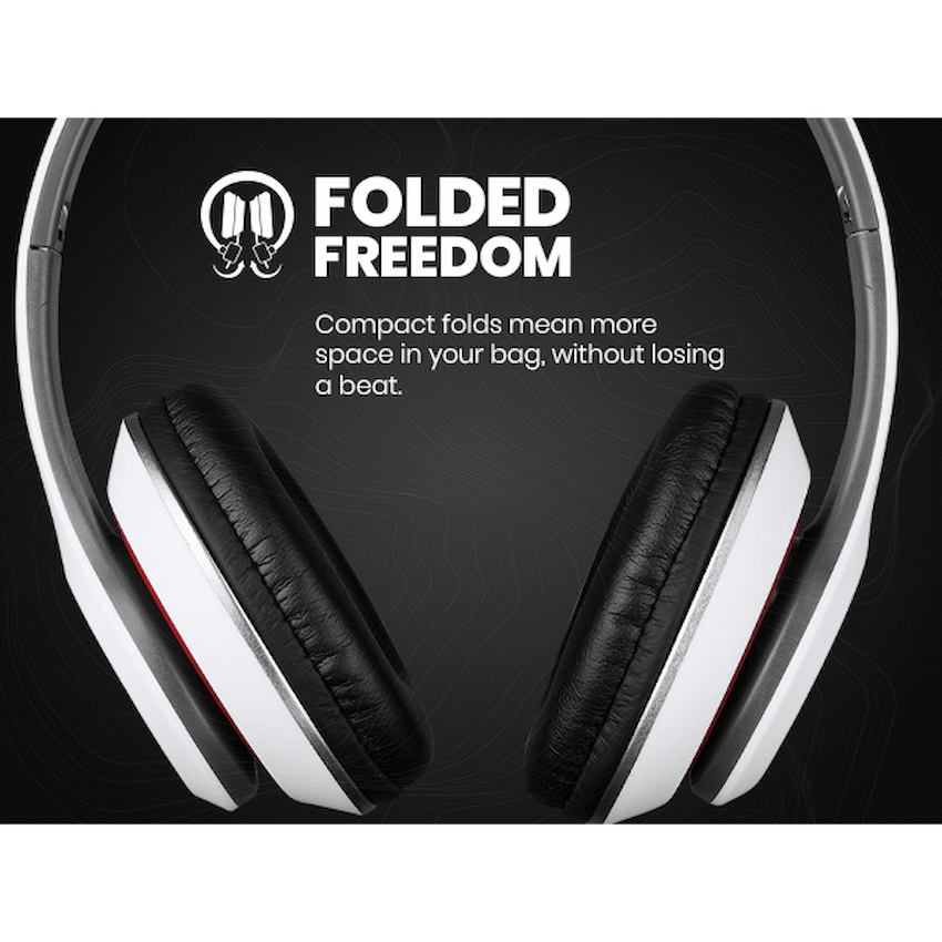 Volkano Falcon Series Headphones with Microphone - White - image 13