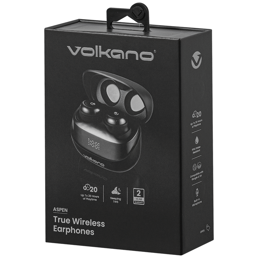 Volkano Aspen True Wireless Earphones - Black - image 13