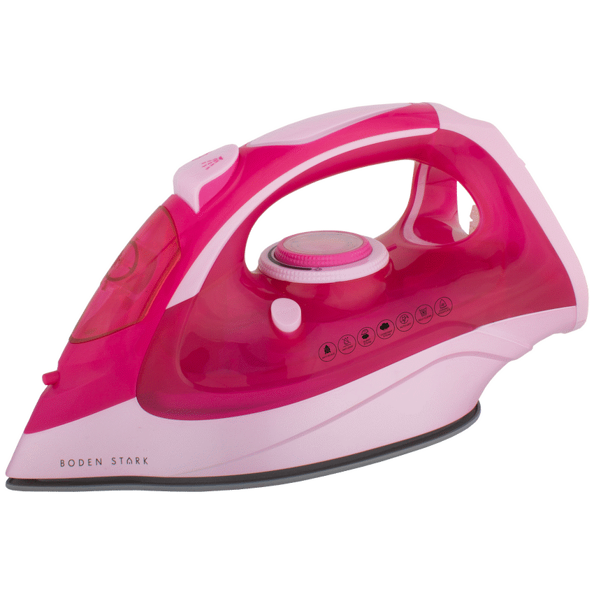 Boden Stark 2600W Ceramic Steam Iron - Pink - image 13
