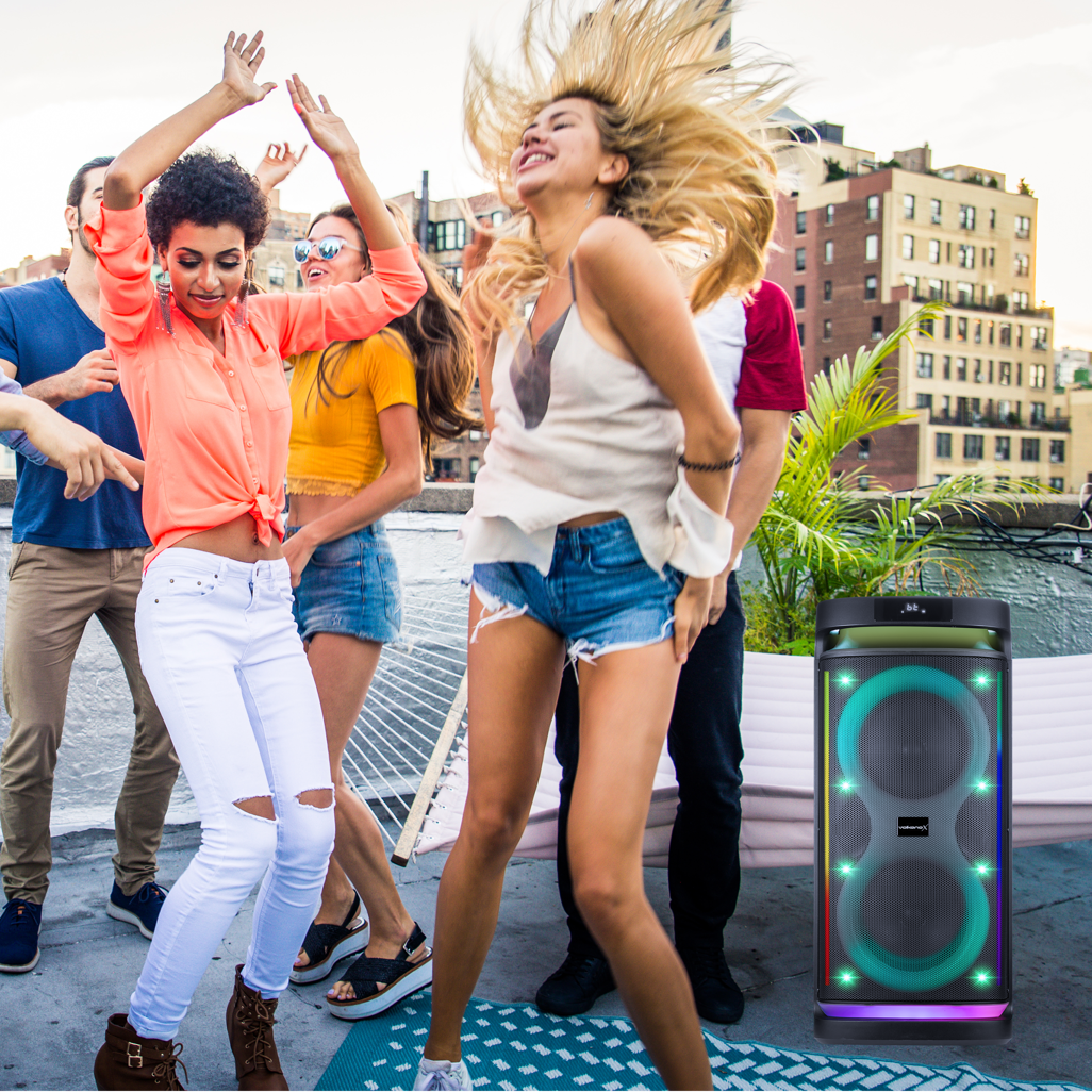 VolkanoX Paramount Series 8" Bluetooth Party Speaker - 80W