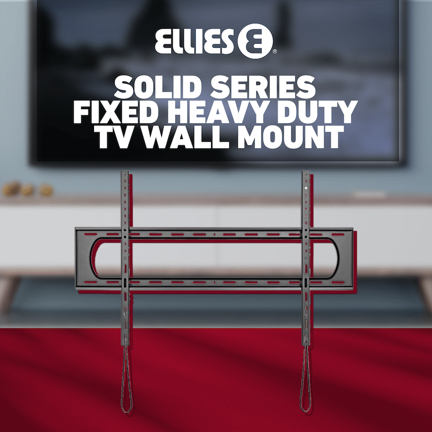 Ellies Solid series Fixed Heavy Duty Tv Wall Mount For 60" - 120" TVs - image 13
