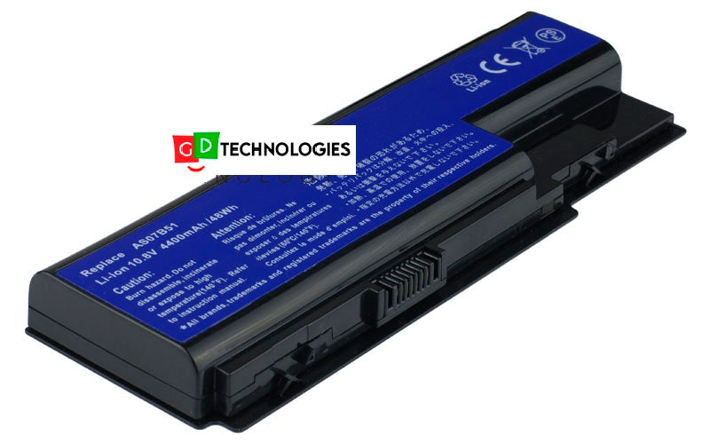 Acer Aspire 5220 10.8V 5200MAH/56WH Replacement Battery